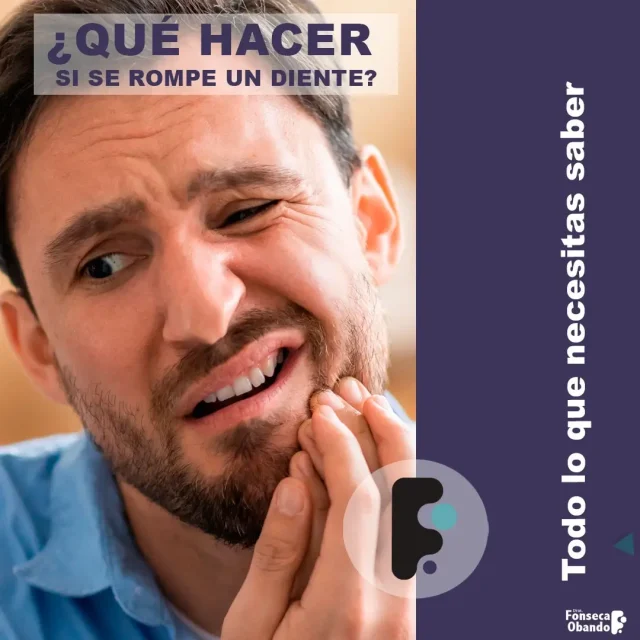 Qué hacer si se rompe un diente