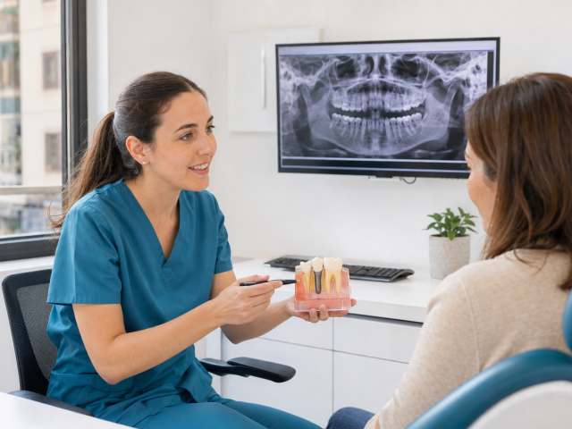 Precio de implante dental en Carabanchel