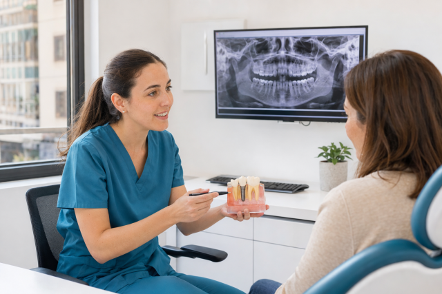Precio de implante dental en Carabanchel