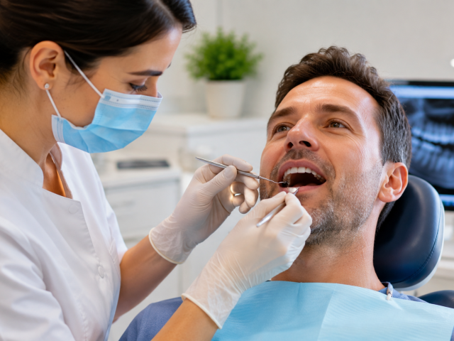 Curetaje dental en Carabanchel
